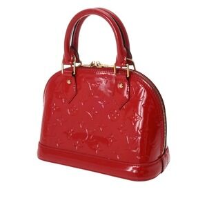 Louis Vuitton Pomme Monogram dAmour Handbag Alma Vernis